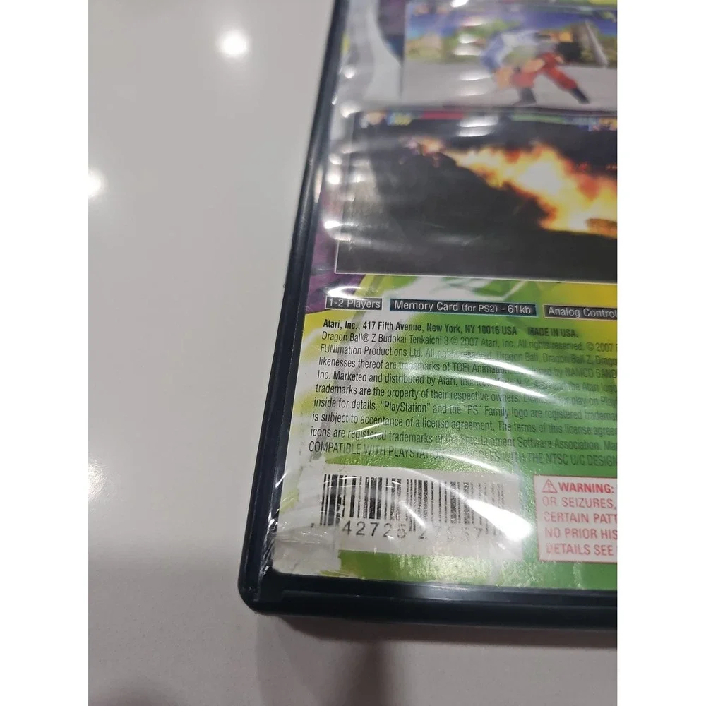Dragon Ball Z Budokai Tenkaichi 3 (Sony PlayStation 2 PS2, 2007) CIB TESTED
